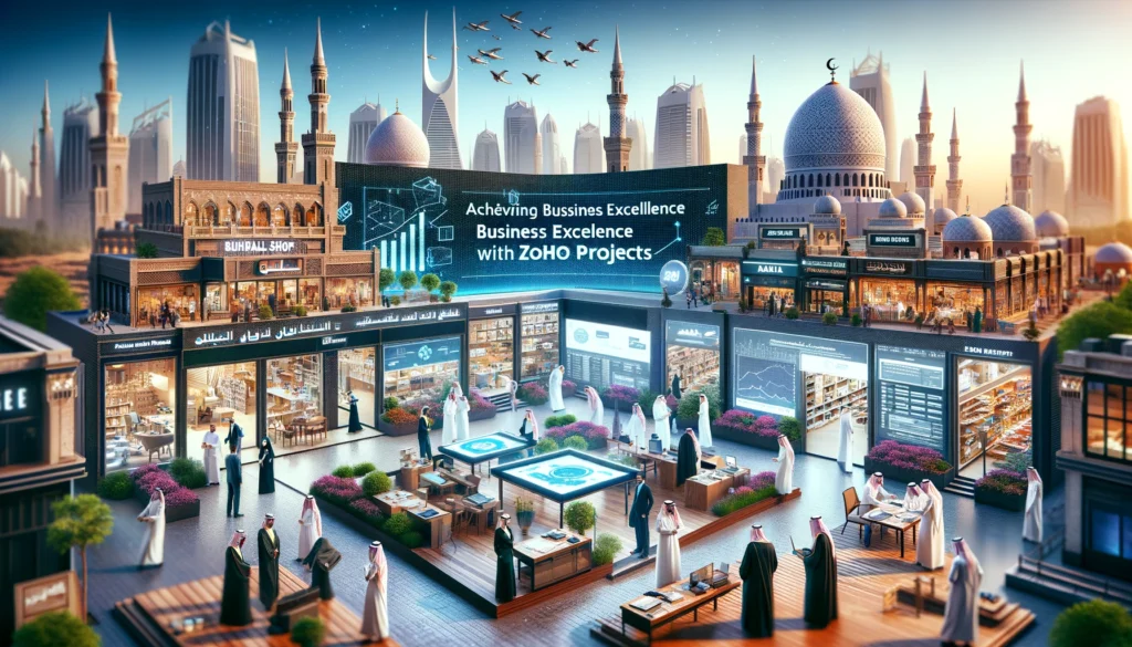 تحقيق التميز في الأعمال في قطاعي التجزئة والضيافة في المملكة العربية السعودية من خلال 4 ميزات من زوهو بروجكتس