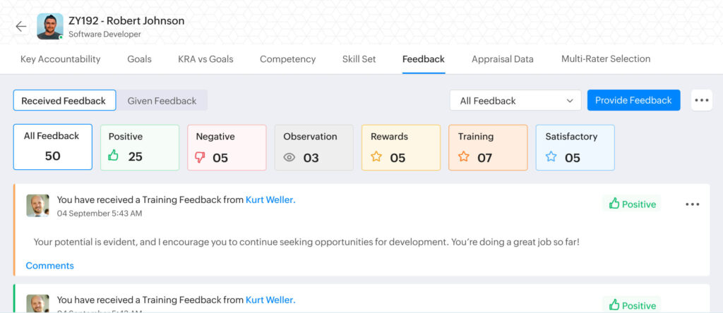 Performance Management