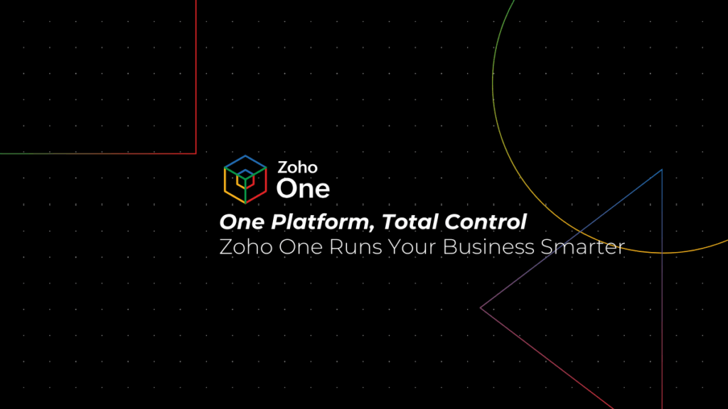 Zoho One Helps Running Your Business Smarter