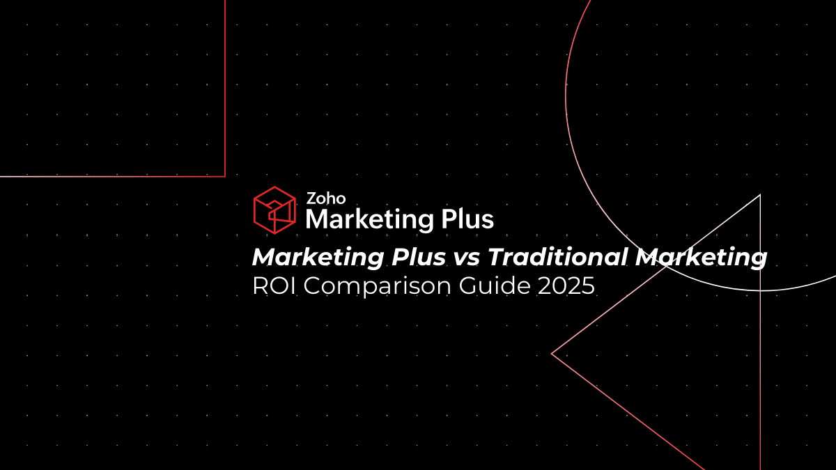 zoho marketing plus