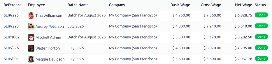 odoo hr egypt: automated payslips