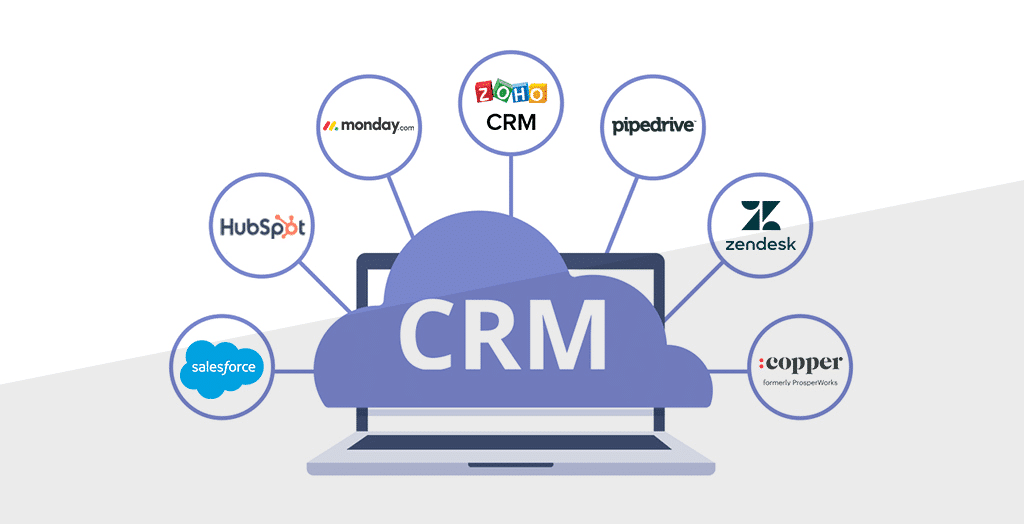 zoho crm vs salesforce vs hubspot